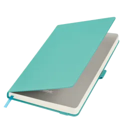 Ежедневник Альфа (Alpha) недатированный, бирюзовый/серый