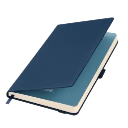 Ежедневник Альфа (Alpha) недатированный, синий/голубой