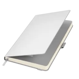 Ежедневник Альфа (Alpha) недатированный, серебро/серый