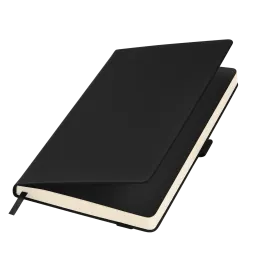 Ежедневник Альфа (Alpha) недатированный, черный/черный