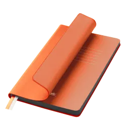 Ежедневник Мун Ривер (Moon River) недатированный, оранжевый