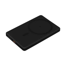 Внешний аккумулятор Атлантис (Atlantis) PD 5000mAh с функцией беспроводной зарядки 15W, черный