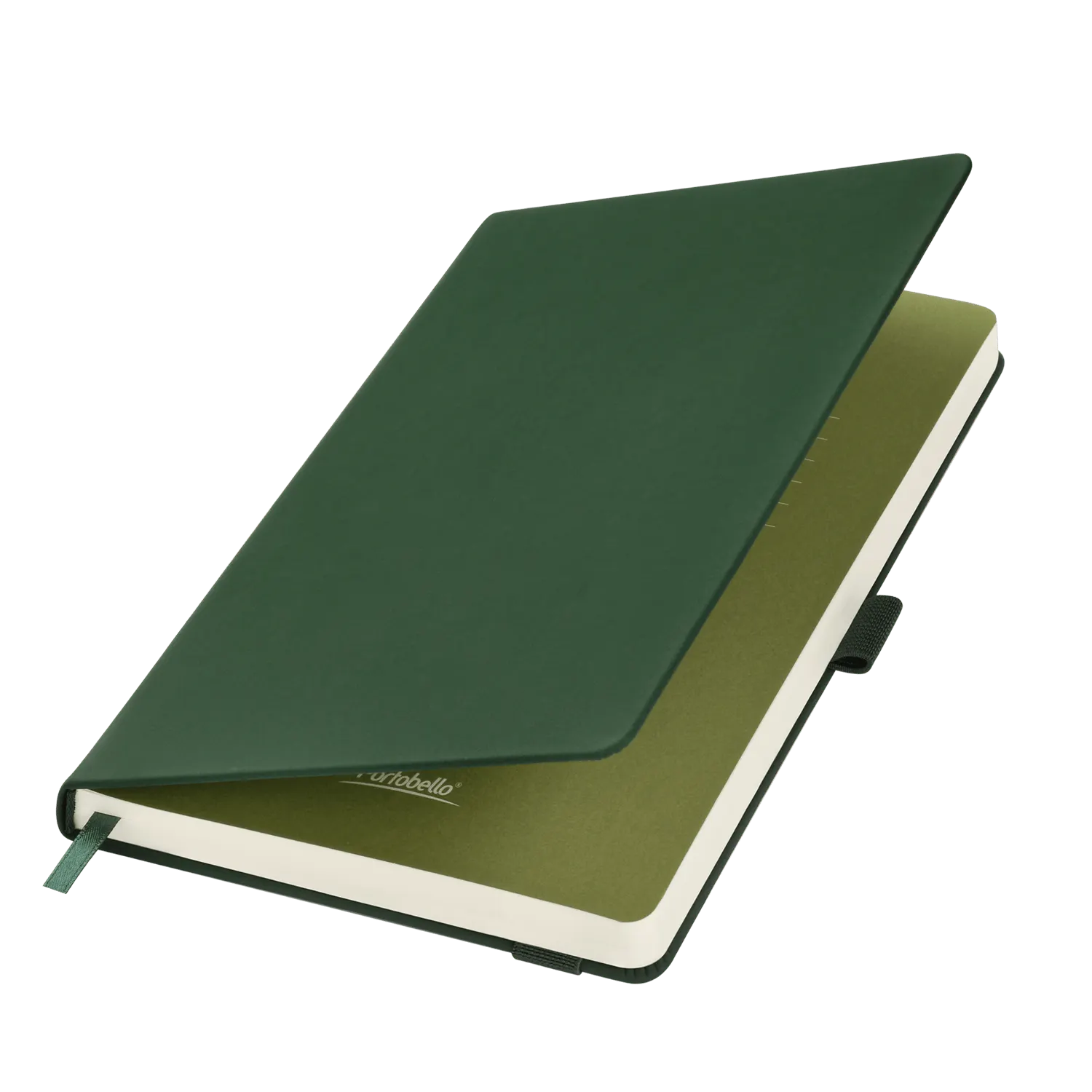 Ежедневник Альфа (Alpha) недатированный, зеленый/оливковый