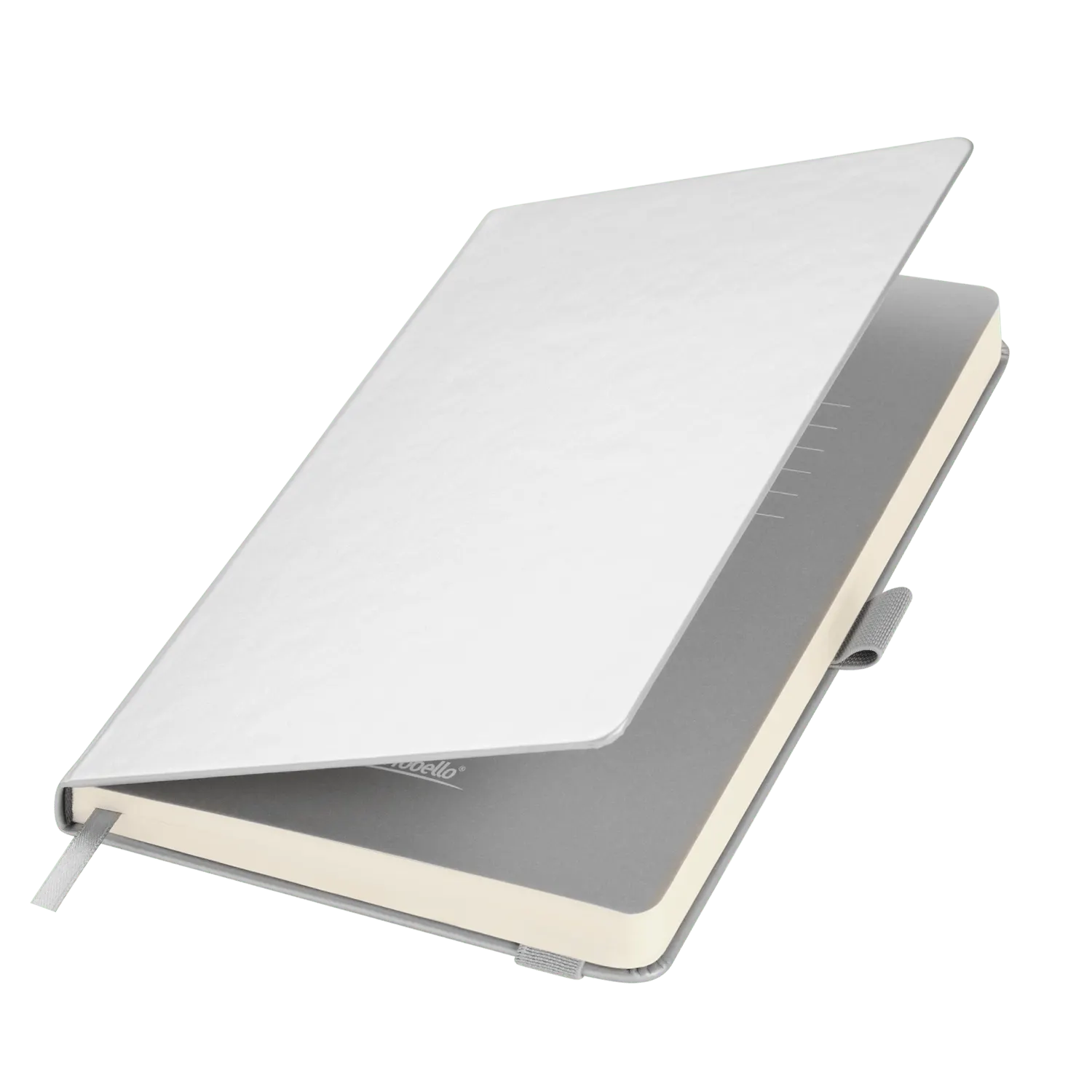 Ежедневник Альфа (Alpha) недатированный, серебро/серый