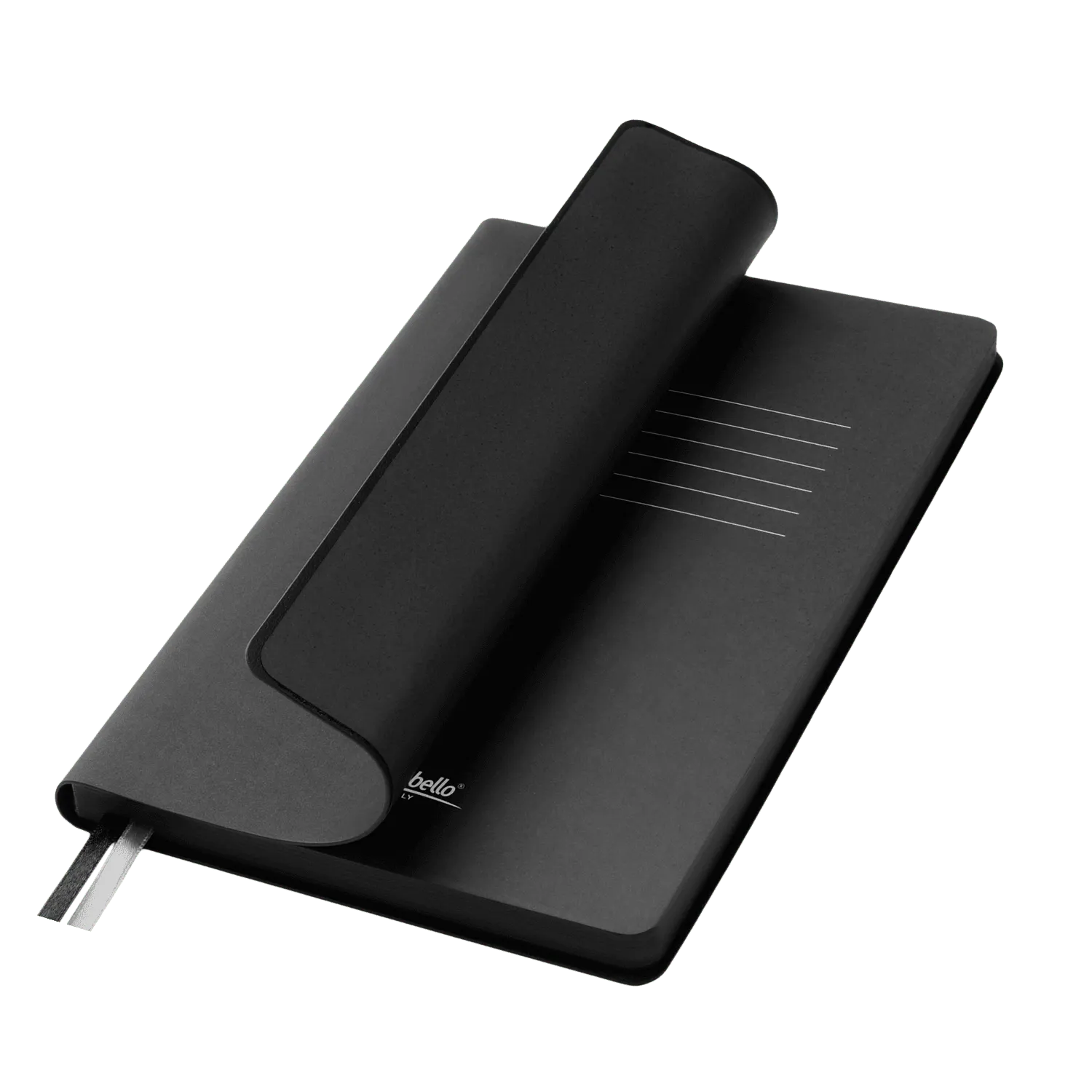 Ежедневник Мун Ривер (Moon River) недатированный, черный