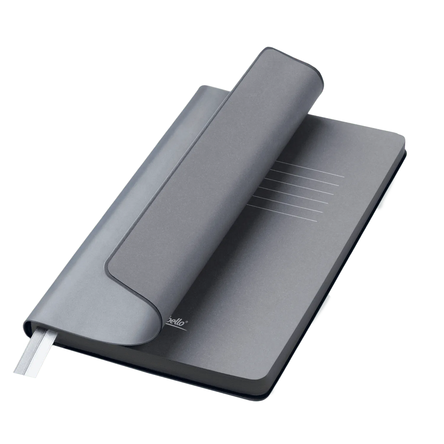 Ежедневник Мун Ривер (Moon River) недатированный, стальной