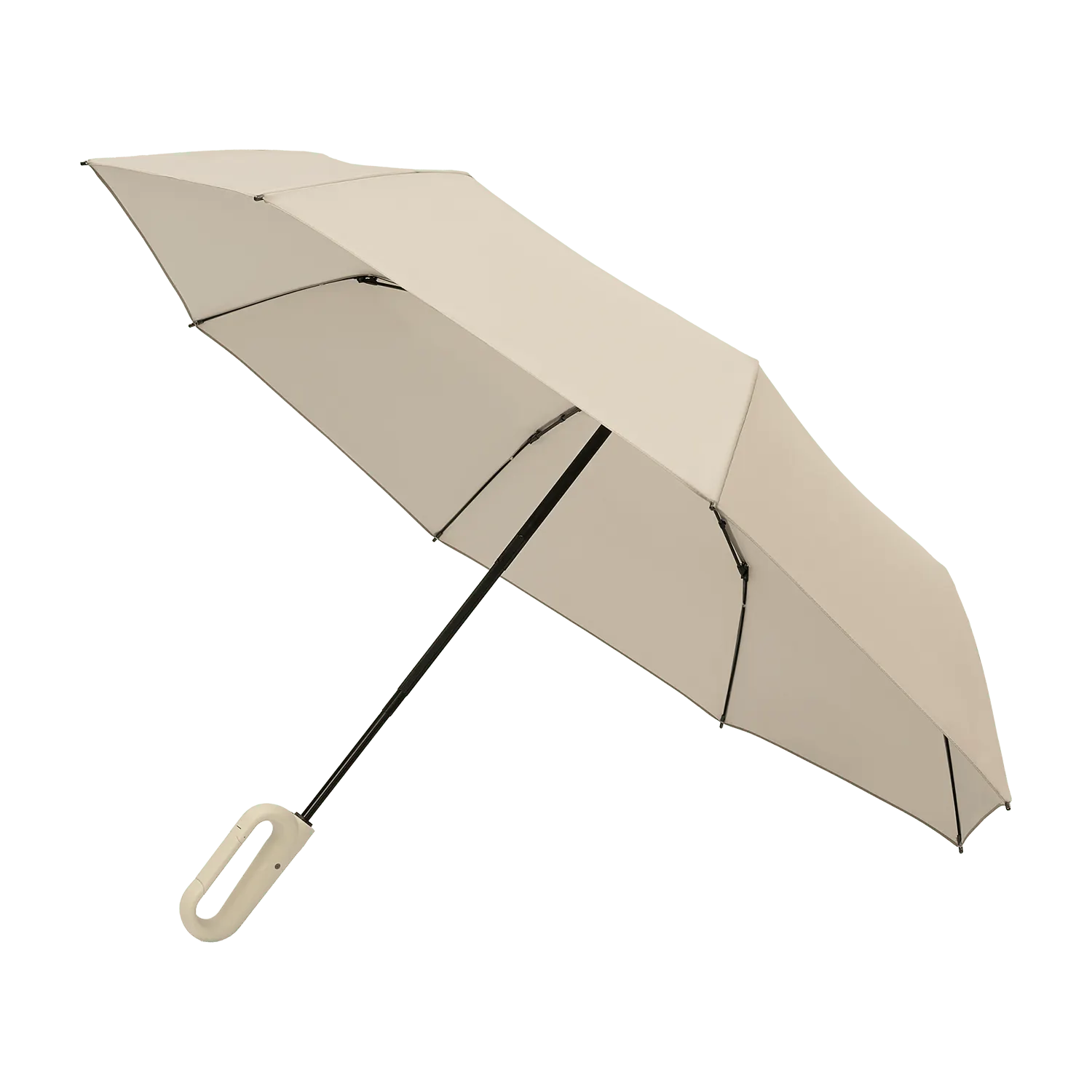 Зонт складной Азимут (Azimut), бежевый