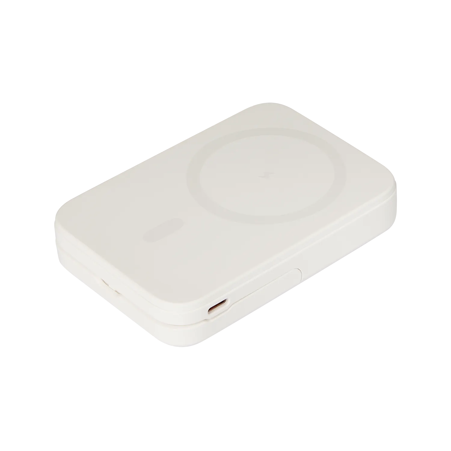 Внешний аккумулятор Юнион PD (Union PD) 10000mAh с функцией беспроводной зарядки 15W, белый