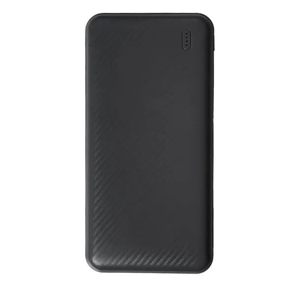 Универсальный аккумулятор Rib 20 (20000 мАч), черный, 14,1х6.9х2,8 см