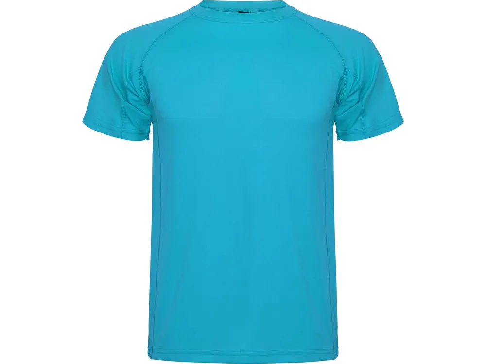 Спортивная футболка "Montecarlo" мужская, бирюзовый