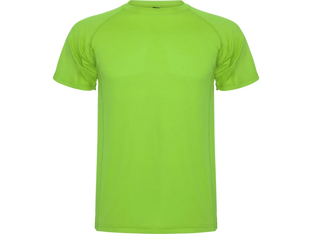 Спортивная футболка "Montecarlo" мужская, лаймовый