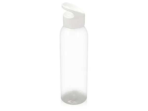 Бутылка для воды "Plain" 630 мл, прозрачный/белый