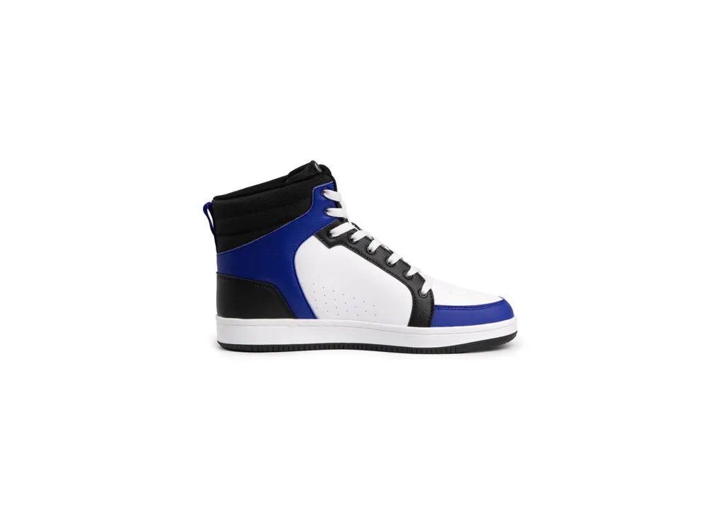 Кеды «Space» унисекс, черный/белый/королевский синий