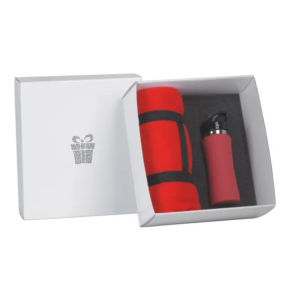 Набор подарочный "Спортивная пауза" (красный)