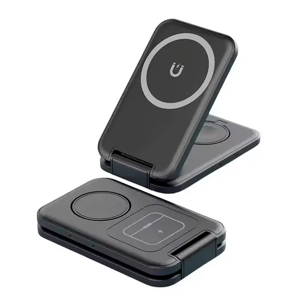 Складная беспроводная (15W) зарядная станция "Slap" с MagSafe