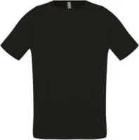 Футболка унисекс Sporty 140, черная