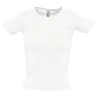 Футболка женская с круглым вырезом Lady 220 белая
