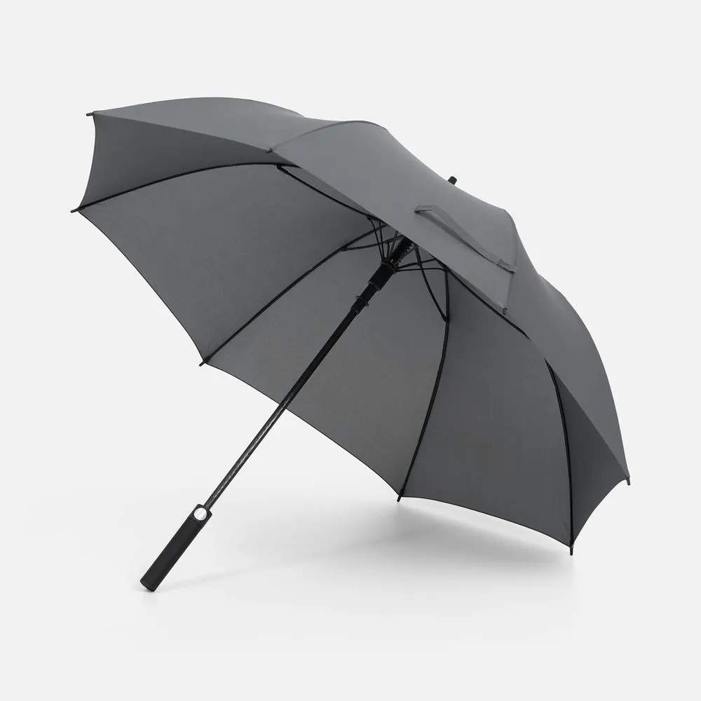 Зонт-трость Simple Golf, серый