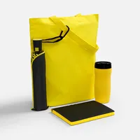 Набор Flexpen Black Walk, черный с желтым