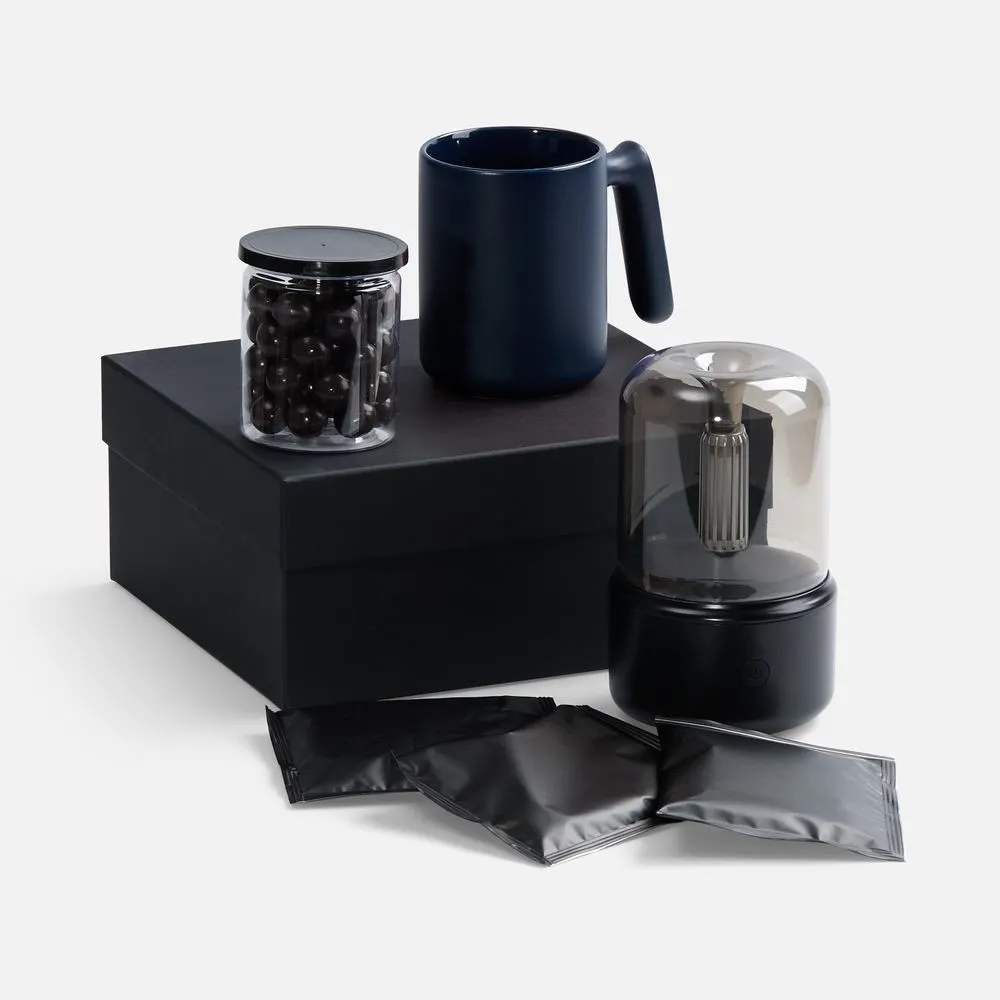 Набор «Микроклимат», черный с синим